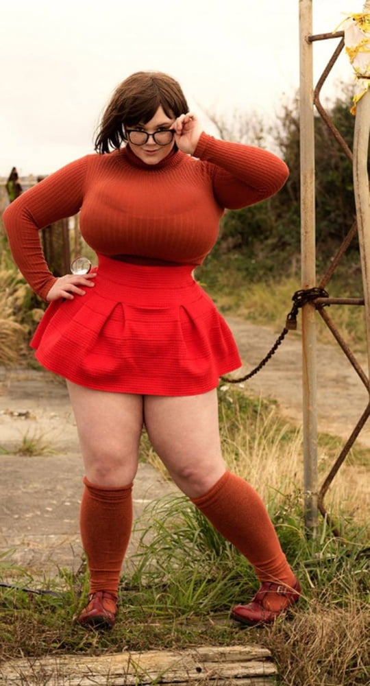 Velma gostosa do scooby doo Cosplay